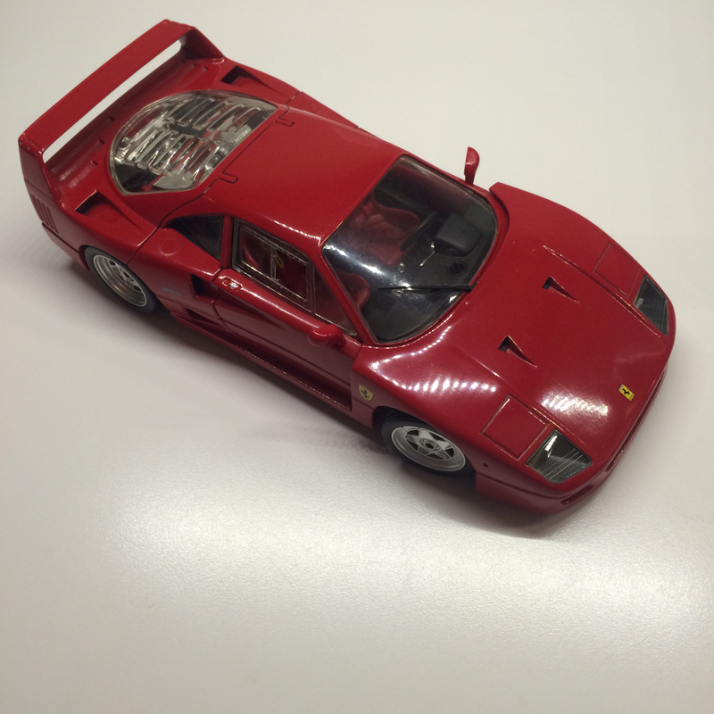 Illustration for article titled Ferrari F40: A Die-cast Review